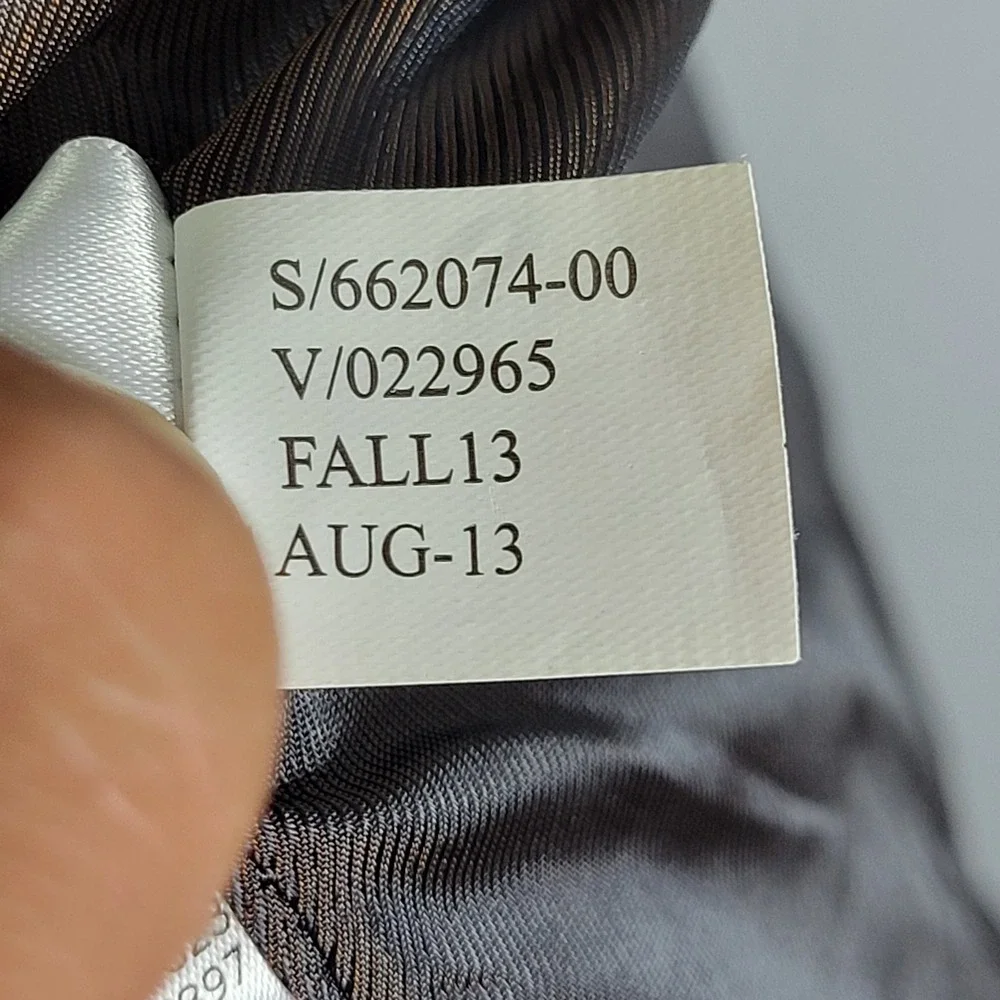 Banana Republic Men's Sport Coat Blazer Two Button Brown Poly‎ Blend 38R